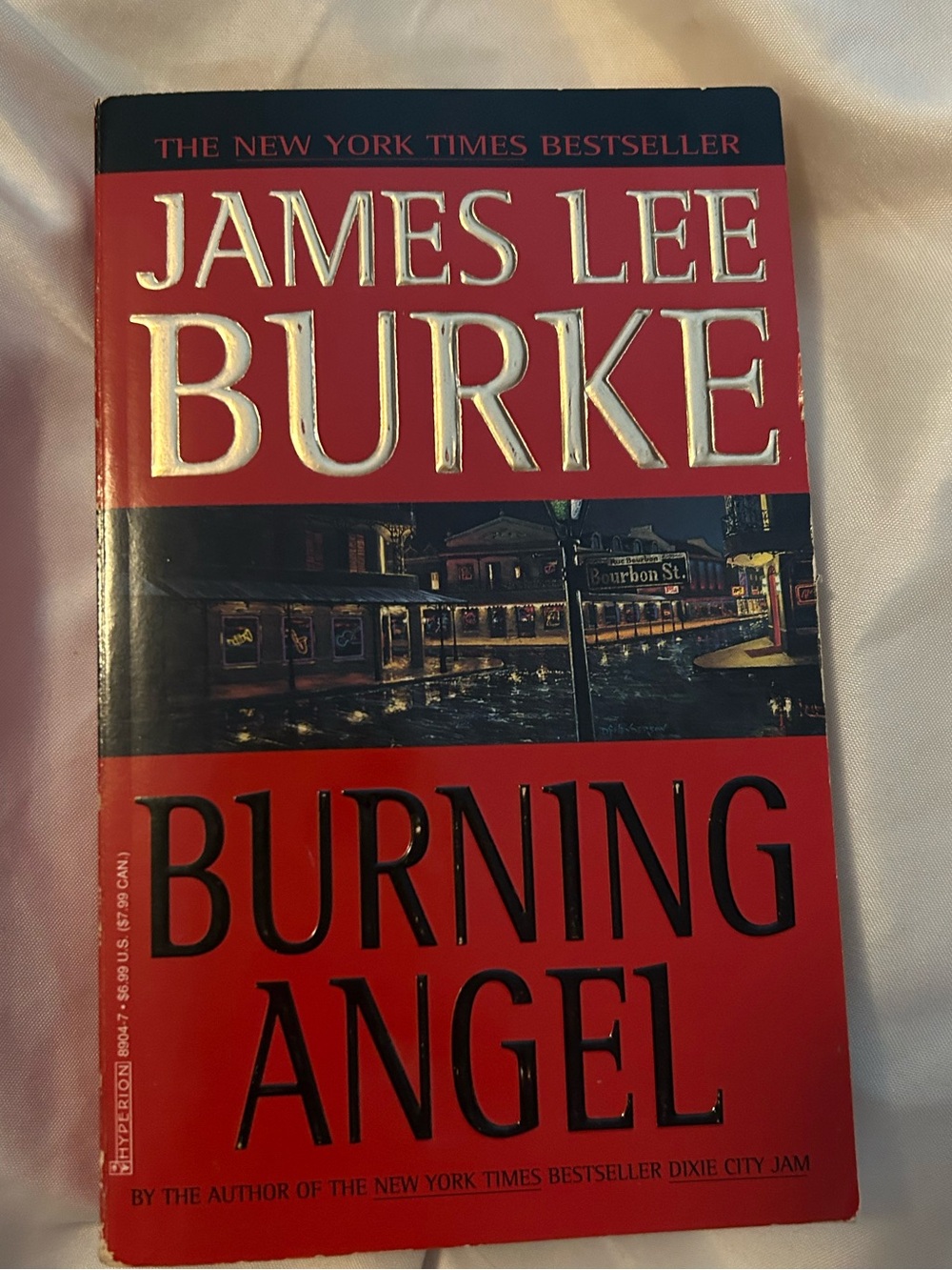 James Lee Burke "Burning Angel" Paperback